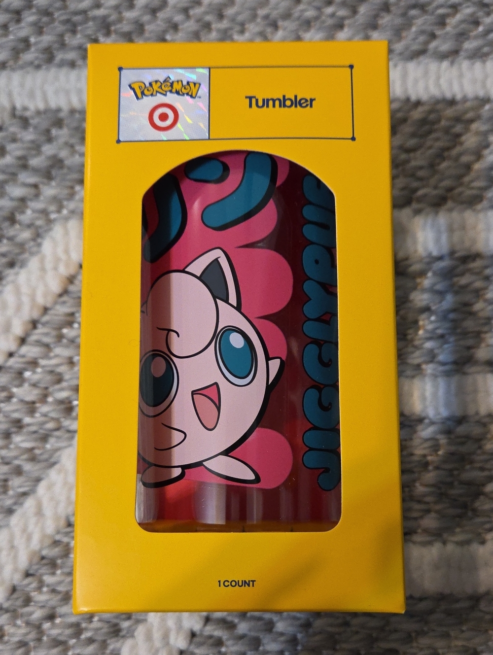LAST ONE-Target x Pokemon 30th Celebration-Jigglypuff Pink Tumbler